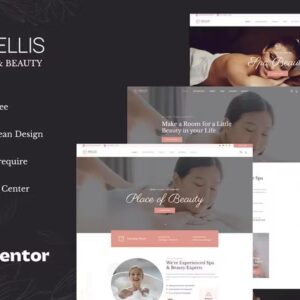 Mellis – Beauty & Spa Elementor Template Kit Latest Version